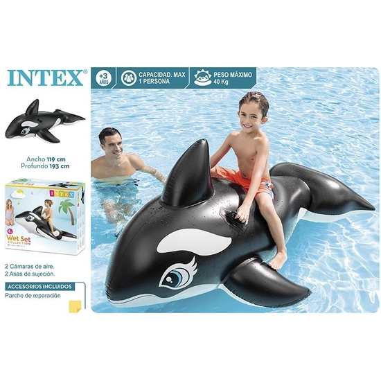 FIGURA BALLENA HINCHABLE 193X119 CM image 0