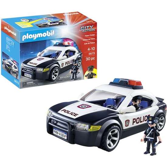 COCHE DE POLICÍA PLAYMOBIL CITY ACTION. image 1