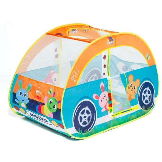 PARQUE DE BOLAS COCHE CON 25 BOLAS INCLUIDAS. image 0