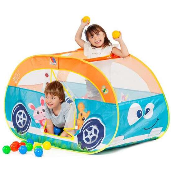 PARQUE DE BOLAS COCHE CON 25 BOLAS INCLUIDAS. image 1