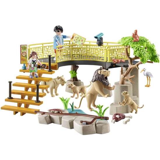 LEONES CON RECINTO EXTERIOR PLAYMOBIL FAMILY FUN image 1