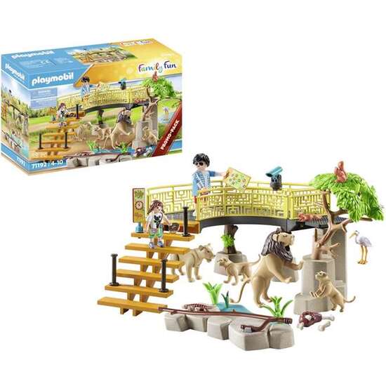 LEONES CON RECINTO EXTERIOR PLAYMOBIL FAMILY FUN image 2