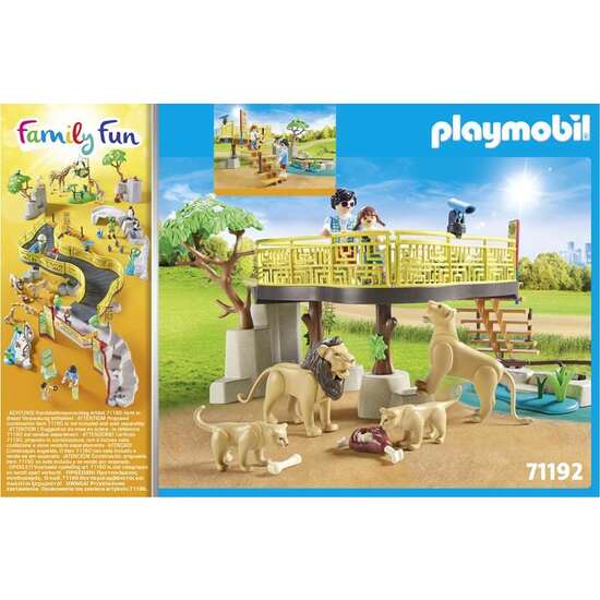 LEONES CON RECINTO EXTERIOR PLAYMOBIL FAMILY FUN image 3