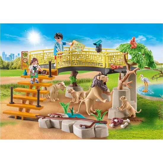 LEONES CON RECINTO EXTERIOR PLAYMOBIL FAMILY FUN image 4