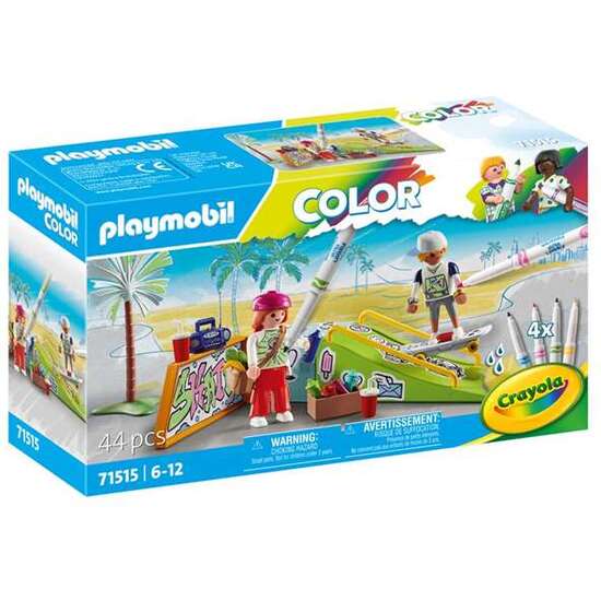 SKATEPARK PLAYMOBIL COLOR image 0