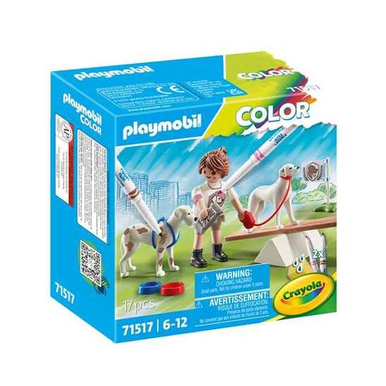 ADIESTRAMIENTO DE PERROS PLAYMOBIL COLOR image 0