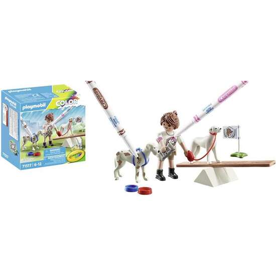 ADIESTRAMIENTO DE PERROS PLAYMOBIL COLOR image 2