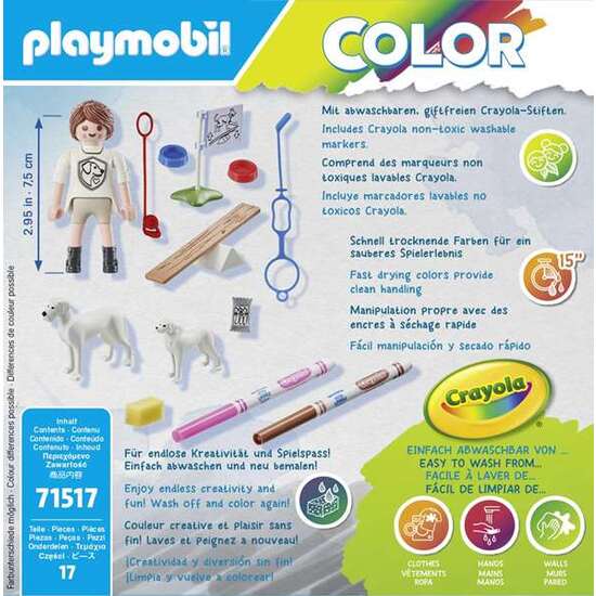 ADIESTRAMIENTO DE PERROS PLAYMOBIL COLOR image 3