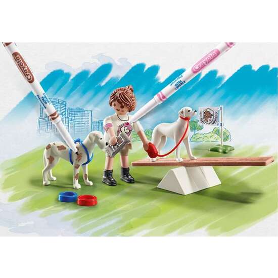 ADIESTRAMIENTO DE PERROS PLAYMOBIL COLOR image 4