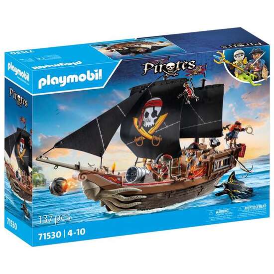 GRAN BARCO PIRATA PLAYMOBIL PIRATES. image 0