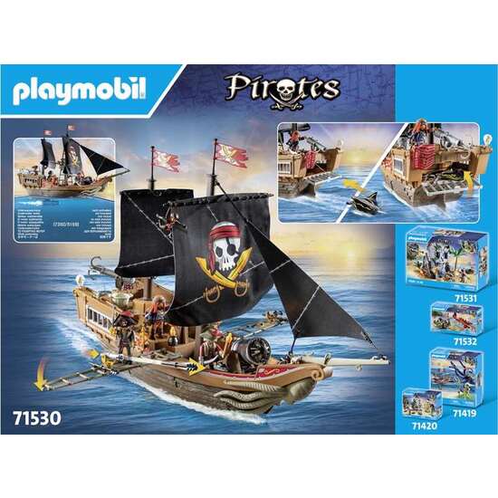 GRAN BARCO PIRATA PLAYMOBIL PIRATES. image 3
