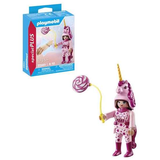 MUJER CON DISFRAZ DE UNICORNIO PLAYMOBIL SPECIAL PLUS image 2