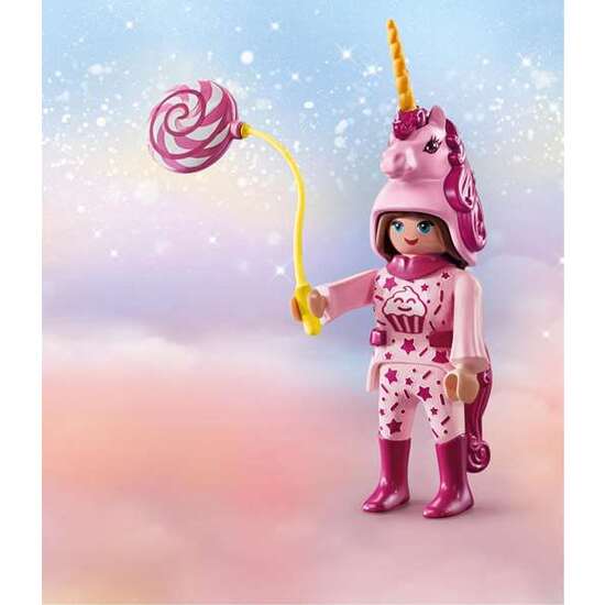 MUJER CON DISFRAZ DE UNICORNIO PLAYMOBIL SPECIAL PLUS image 4