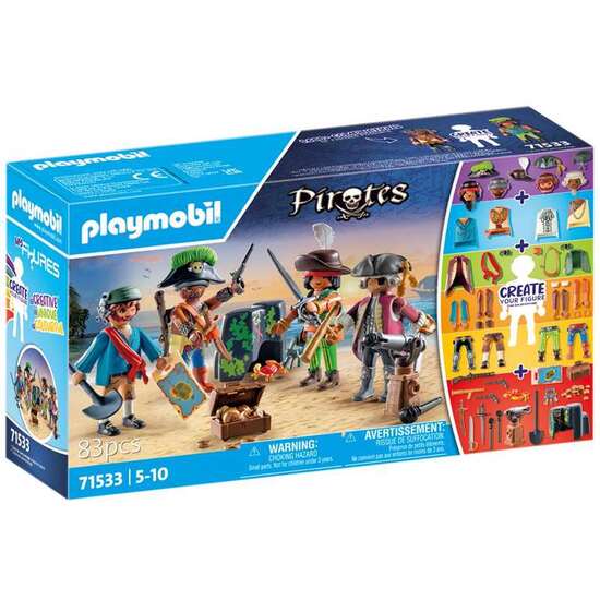FIGUAS PIRATAS CON ACCESORIOS PLAYMOBIL PIRATES image 4