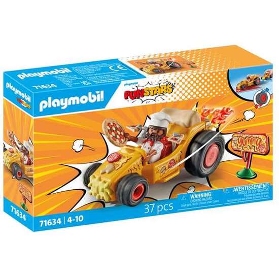 RACING PIZZA PLAYMOBIL FUNSTARS. image 0