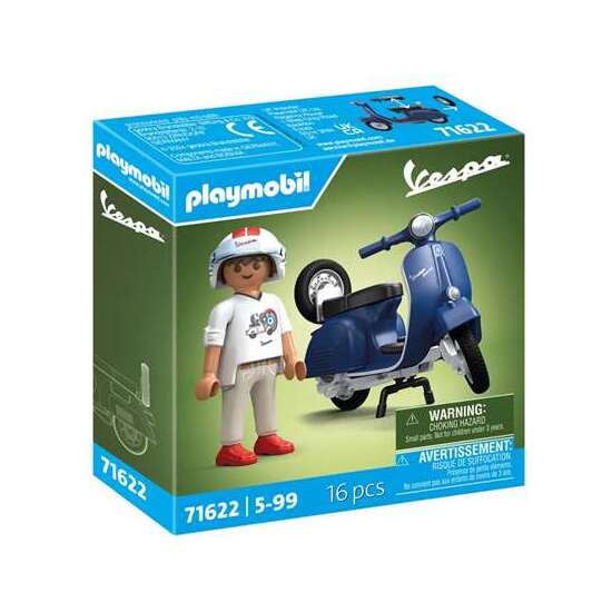VESPA 1969 AZUL 150 SPRINT VELOCE PLAYMOBIL. image 3