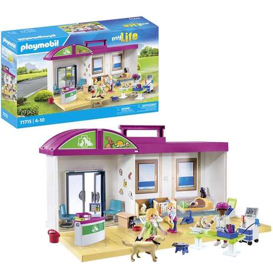 CLÍNICA VETERINARIA MALETÍN PLAYMOBIL image 0