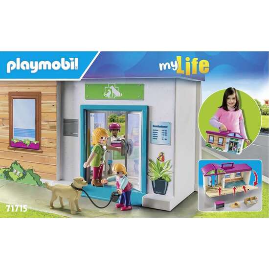 CLÍNICA VETERINARIA MALETÍN PLAYMOBIL image 1