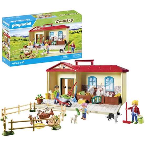 GRANJA MALETÍN PLAYMOBIL COUNTRY image 2