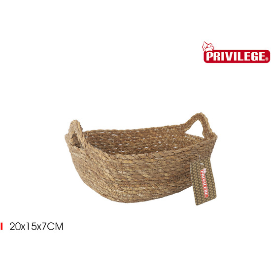 CESTA CONICA MIMBRE REC.C/ASA 20X15X7CMPRIVILEGE image 0