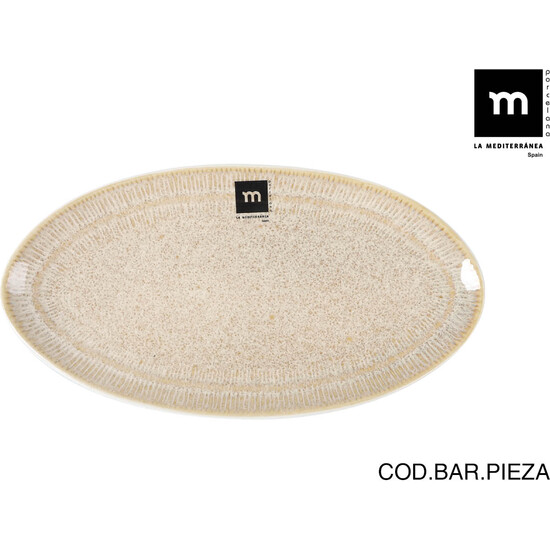 BANDEJA 26,5X14CM CALOBRA CREMA image 0