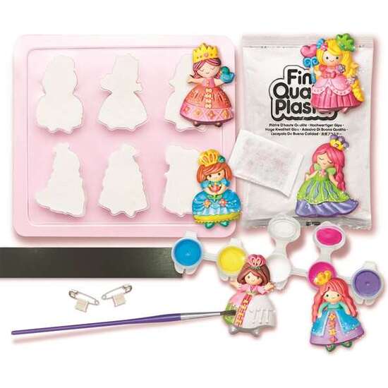 MOLDEA Y PINTA PRINCESAS BRILLANTES image 0