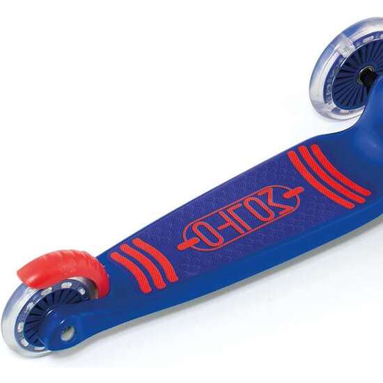 PATINETE MAXI SCOOTER AZUL 3 RUEDAS CON LUCES 56 CM image 1