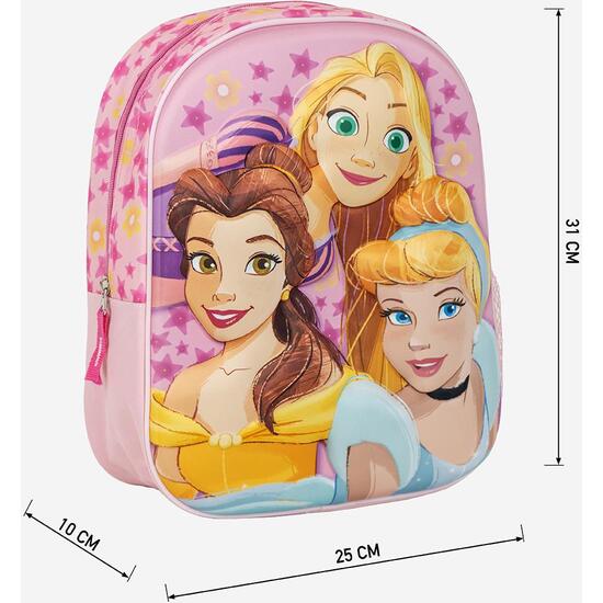 MOCHILA INFANTIL 3D PRINCESS image 4