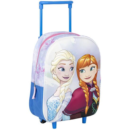 MOCHILA INFANTIL TROLLEY 3D FROZEN image 0