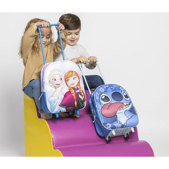 MOCHILA INFANTIL TROLLEY 3D FROZEN image 5