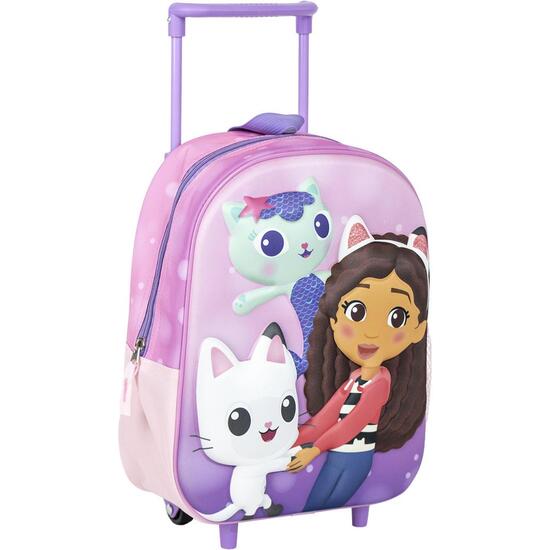 MOCHILA INFANTIL TROLLEY 3D GABBY´S DOLLHOUSE image 0