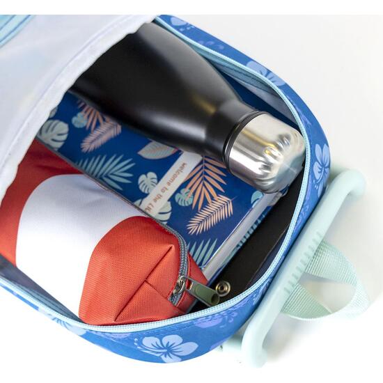 MOCHILA INFANTIL TROLLEY 3D STITCH image 2