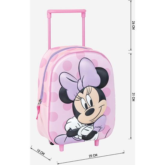 MOCHILA INFANTIL TROLLEY 3D MINNIE image 4