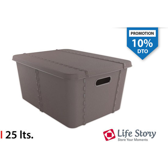 25 LTS PLASTIC BOX LIFE STORY image 0