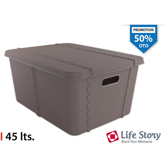 45 LTS PLASTIC BOX LIFE STORY image 0
