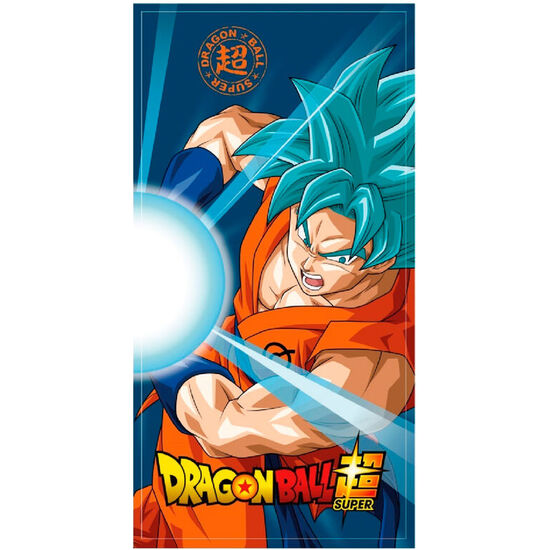 TOALLA GOKU SUPER SAIYAN BLUE DRAGON BALL SUPER MICROFIBRA image 0