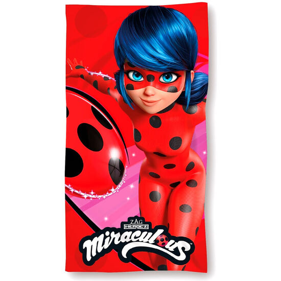 TOALLA PRODIGIOSA LADYBUG MICROFIBRA image 0
