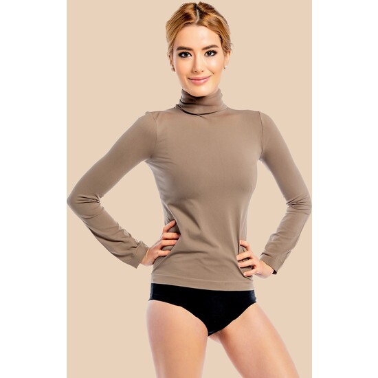 CAMISETA DE CUELLO ALTO CON FIBRA EMANA 3D, VERA image 2