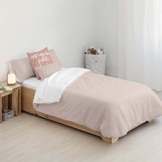 FUNDA NÓRDICA 100% ALGODÓN VICHY ROSA image 2
