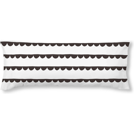 FUNDA DE ALMOHADA 100% ALGODÓN GUIDO BLACK image 0