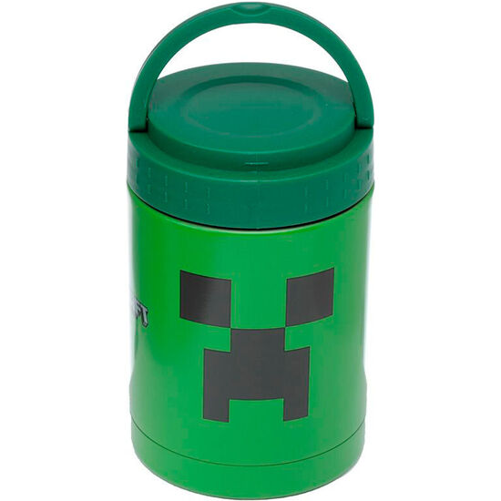 FIAMBRERA PORTATIL CREEPER MINECRAFT 500ML TERMO image 0