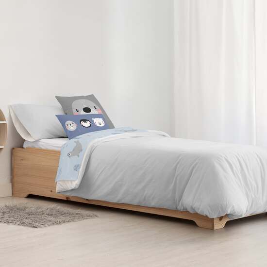 FUNDA NÓRDICA 100% ALGODÓN KANU GRIS image 2
