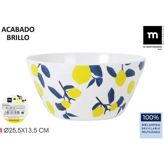 ENSALAD.MEL.BRILLO LEMON 25.5X13.5 LA MEDI image 0