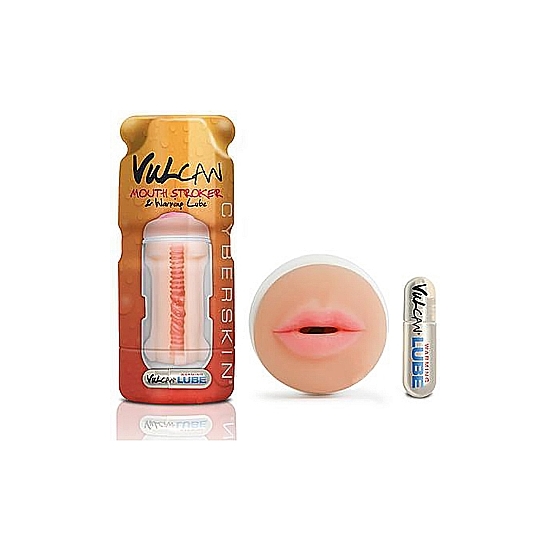 VULCAN MOUTH STROKER WARMING LUBE CREAM image 1