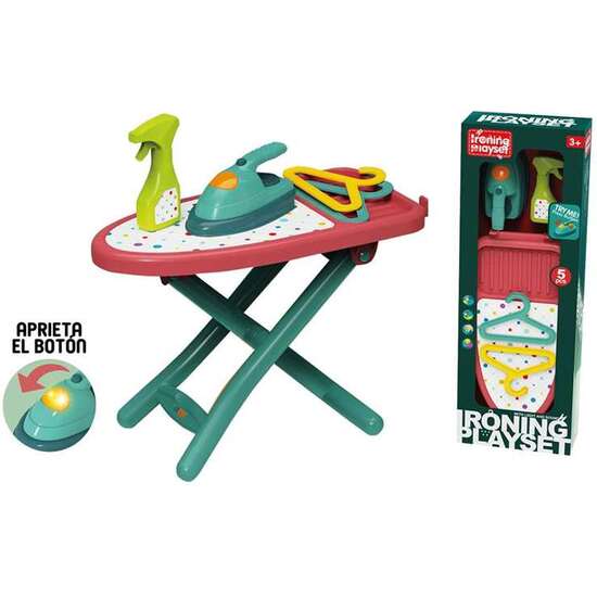 PLANCHADOR PLEGABLE CON PLANCHA Y ACCESORIOS 19.2X8.6X54.5CM image 0