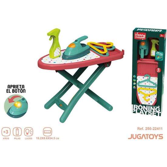PLANCHADOR PLEGABLE CON PLANCHA Y ACCESORIOS 19.2X8.6X54.5CM image 1