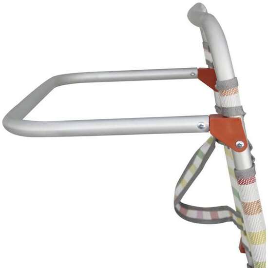 SILLA PLAYA ALUMINIO MULTIPOSICION RAYAS, CON REPOSACABEZAS 25 CM, 80X65X45CM, 25 CM ALTURA ASIENTO image 4