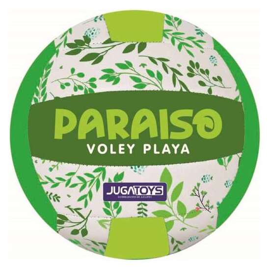 BALÓN VOLLEY PLAYA PARAÍSO, TACTO SUAVE, 21 CM, 270-290 GR. - MODELOS SURTIDOS image 1