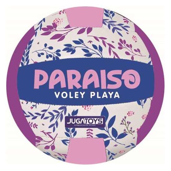 BALÓN VOLLEY PLAYA PARAÍSO, TACTO SUAVE, 21 CM, 270-290 GR. - MODELOS SURTIDOS image 2