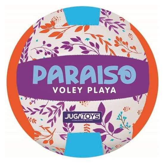 BALÓN VOLLEY PLAYA PARAÍSO, TACTO SUAVE, 21 CM, 270-290 GR. - MODELOS SURTIDOS image 3